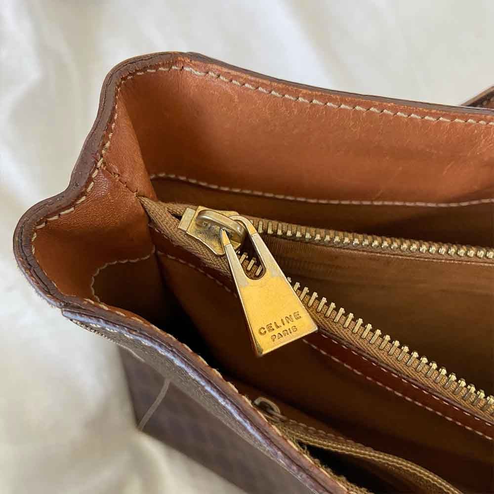 Céline Vintage Macadam Tote Bag