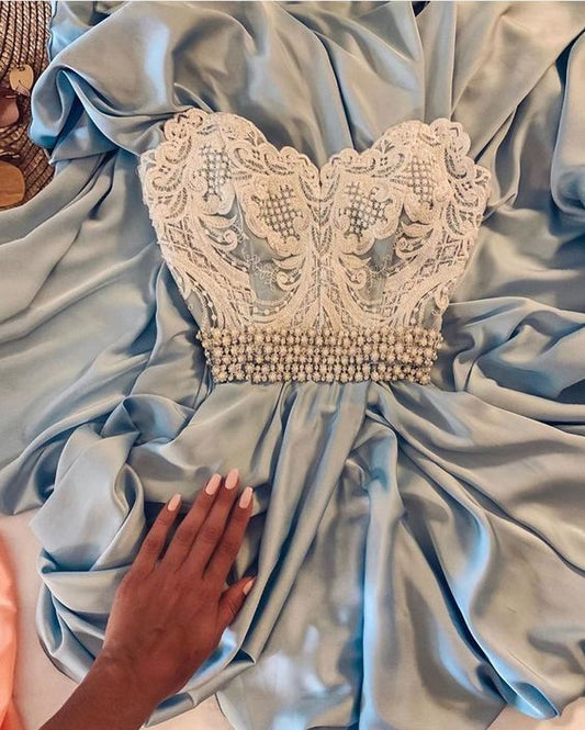 Sweetheart Prom Dresses,A-Line Real Made Formal Prom Dress   cg10879