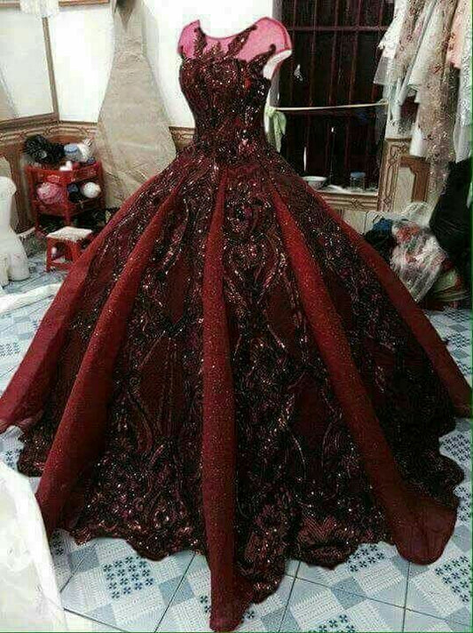 Sparkly Unique Long Prom Dress   cg12455