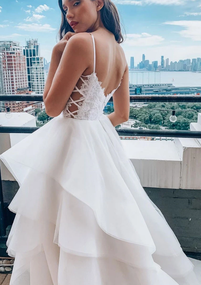 White sweetheart tulle lace long prom dress tulle formal dress   cg13262