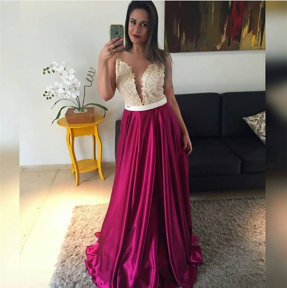 Charming Prom Dress, Elegant Prom Dresses, Long Evening Dress, Formal Gown   cg14133