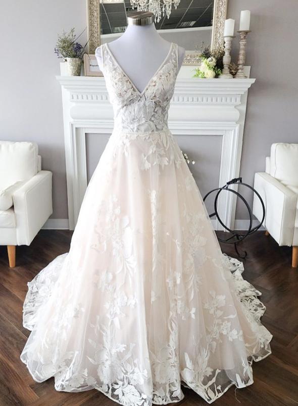 Elegant tulle lace ball gown prom dress evening dress   cg15416
