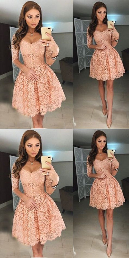 lace homecoming dresses, junior homecoming gowns cg159