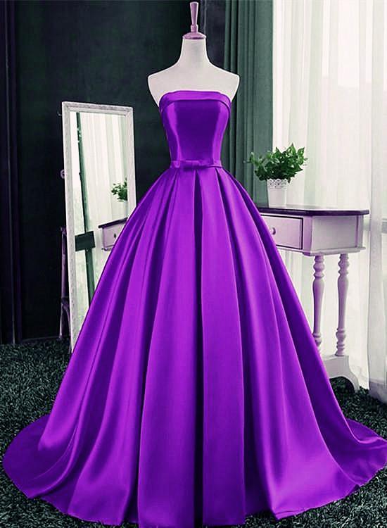 Charming Dark Red Satin Scoop Ball Gown Formal Dress, Quinceanera Dress prom dress   cg16280