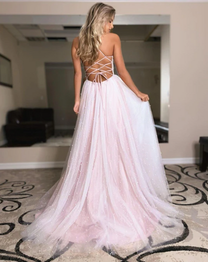Heavy Beaded Prom Dress, Birthday Shoot Dresses,Formal Prom Dress   cg17295