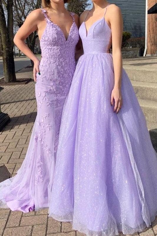 Lavender Prom Dresses evening dress   cg18020