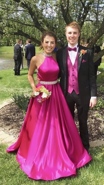 Hot Pink Long Prom Dresses, Formal Evening Dresses Graduation Dresses Party Dresses   cg19008