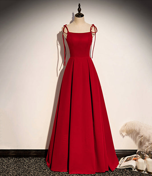 SIMPLE VELVET LONG A LINE PROM DRESS EVENING DRESS    cg20772