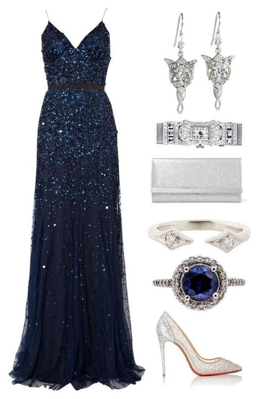 Spaghetti Straps Shiny Prom Dress ï¼ Sexy Prom Dress      cg23328