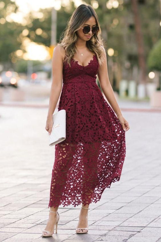 A-Line Lace Homecoming Dress ï¼ Charming Homecoming Dress        cg23521