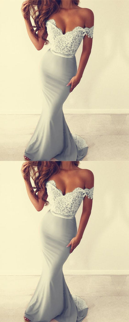 silver prom dresses,mermaid prom dresses,mermaid evening gown,elegant bridesmaid dresses cg2774