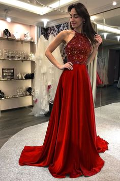 Halter Prom Dresses Formal Dresses Wedding Party Dresses   cg7404