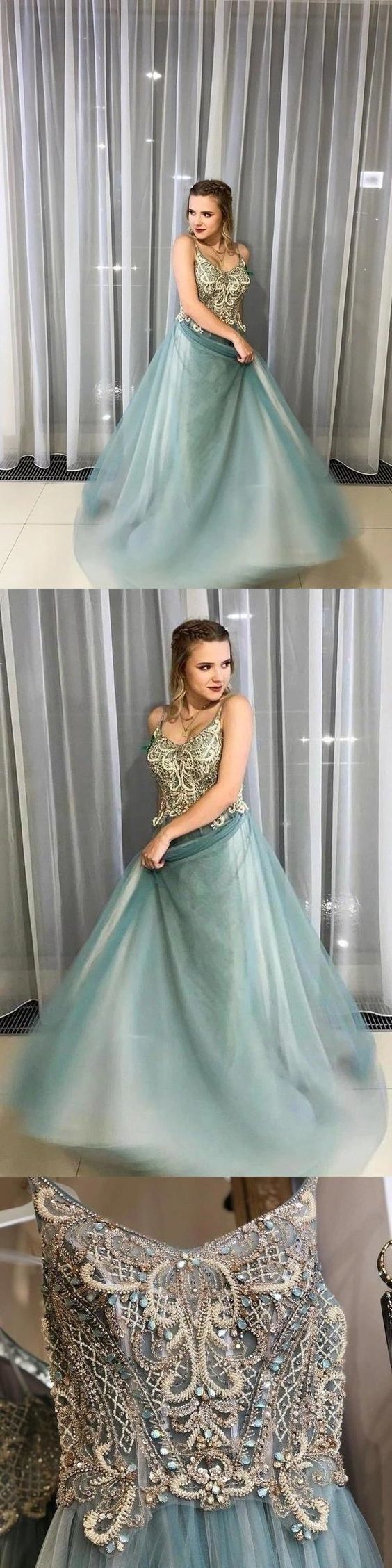Prom Dresses with Applique Long Prom Dress Fashion School  cg8650