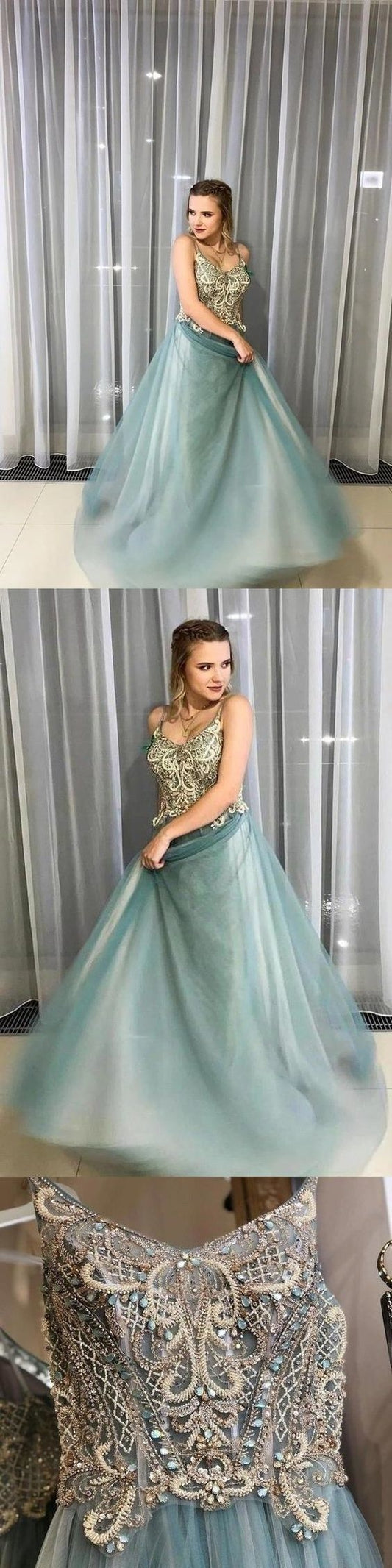 Prom Dresses with Applique Long Prom Dress Fashion School  cg8650