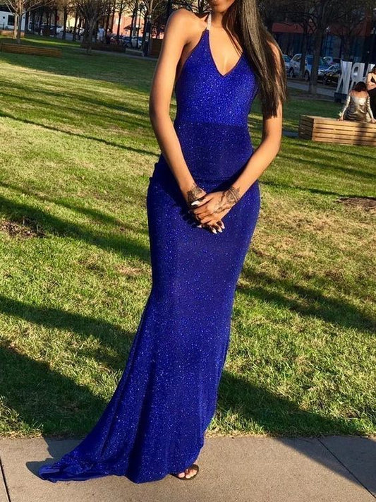 Mermaid Charming Floor-Length Celebrity prom Dress  cg9379