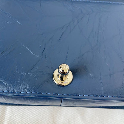 Chanel Aged Calfskin Chevron Quilted Medium Jacket Boy Flap