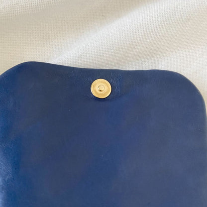 Chanel Dark Blue Mademoiselle Lock Accordion Flap bag