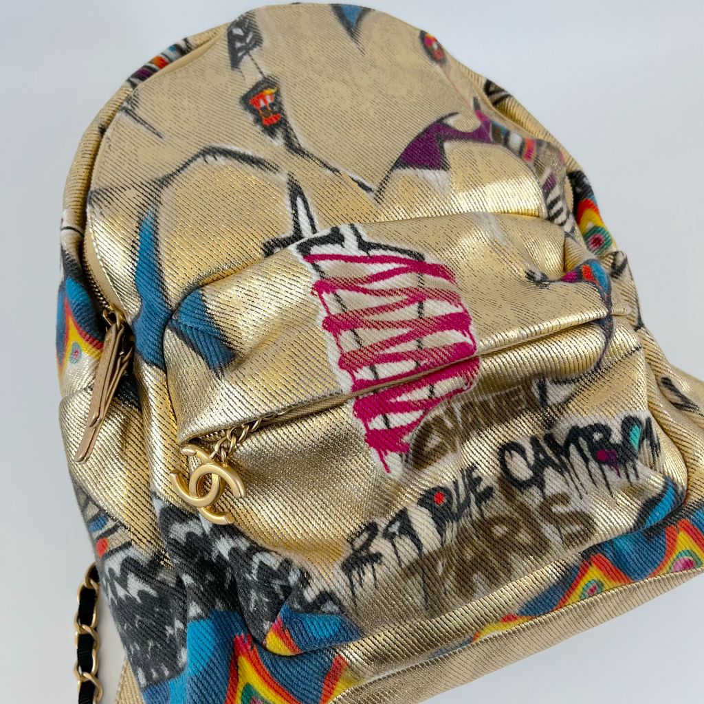 Chanel Paris New-York Street Spirit backpack