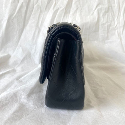 Chanel Classic Quilted  Black Jumbo Flap Bag