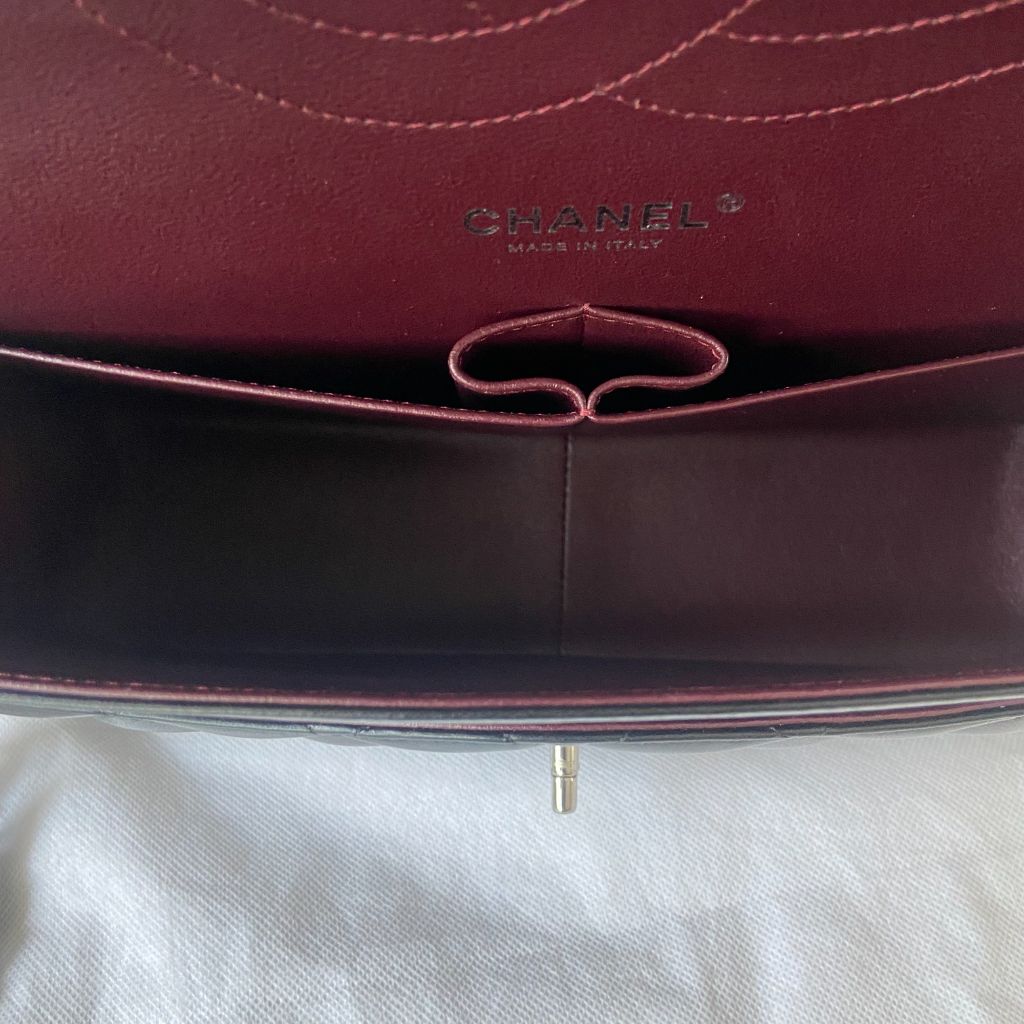 Chanel Classic Quilted  Black Jumbo Flap Bag