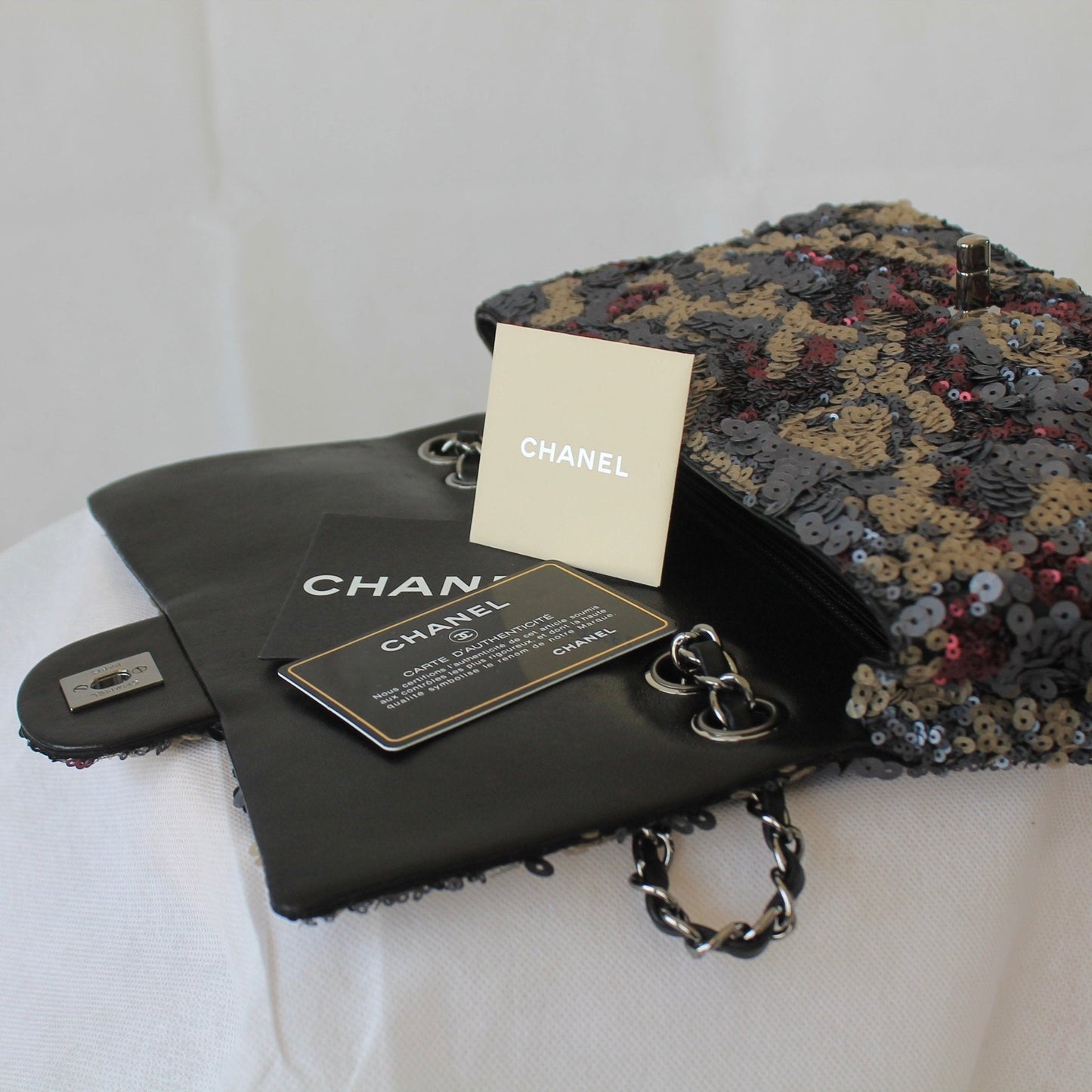 Chanel Sequin Medium Flap Bag