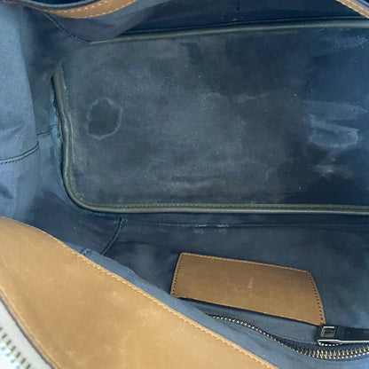 Chloe Brown Python and Leather Baylee Tote