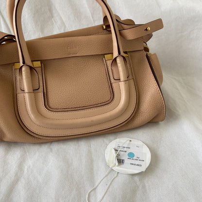 Chloe Everston Satchel Leather Tan Bag