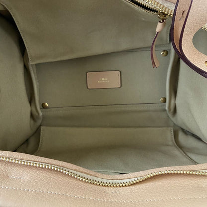 Chloe Everston Satchel Leather Tan Bag