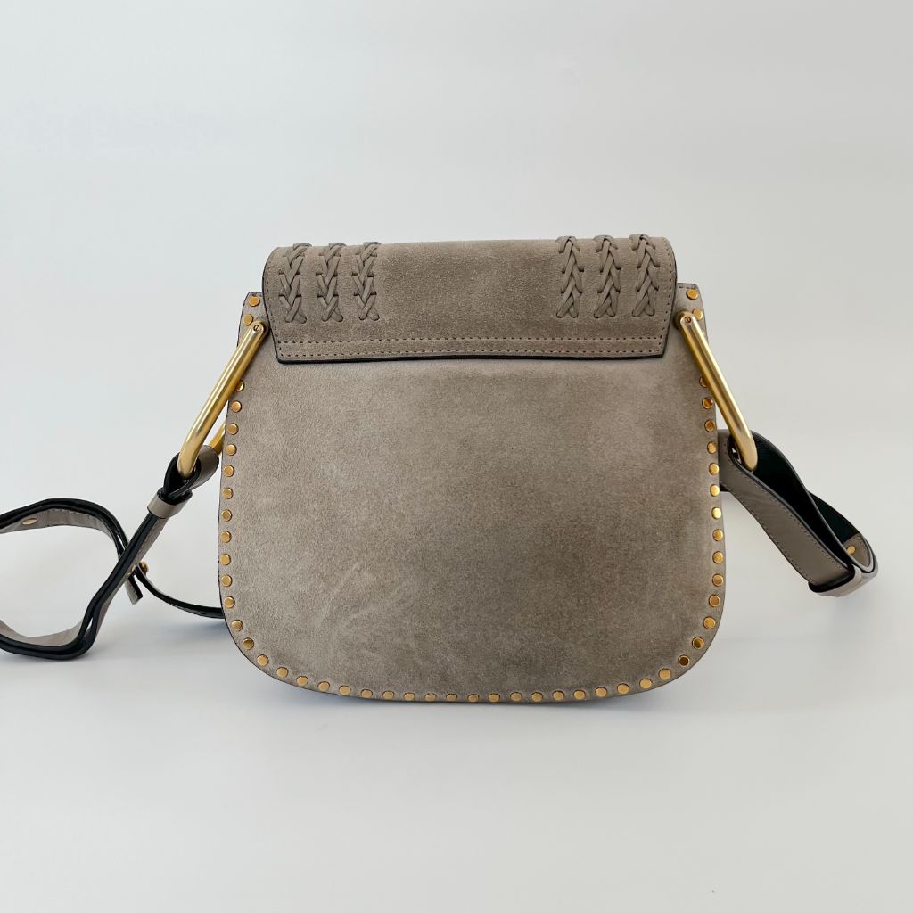 Chloe Hudson Handbag Whipstitch Suede