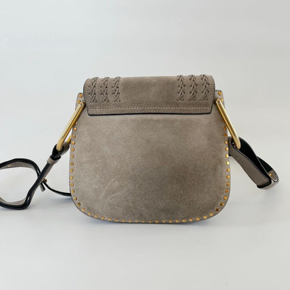 Chloe Hudson Handbag Whipstitch Suede