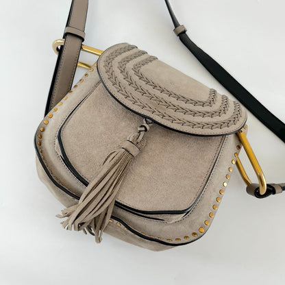 Chloe Hudson Handbag Whipstitch Suede