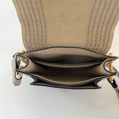 Chloe Hudson Handbag Whipstitch Suede