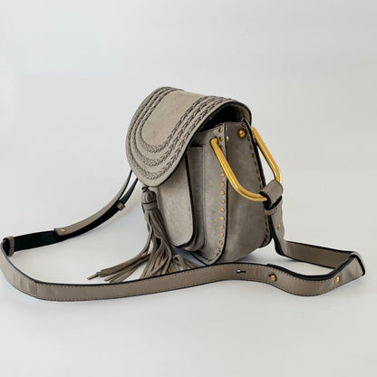 Chloe Hudson Handbag Whipstitch Suede