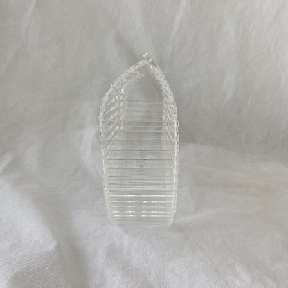Cult Gaia crystal clear Plexi clutch