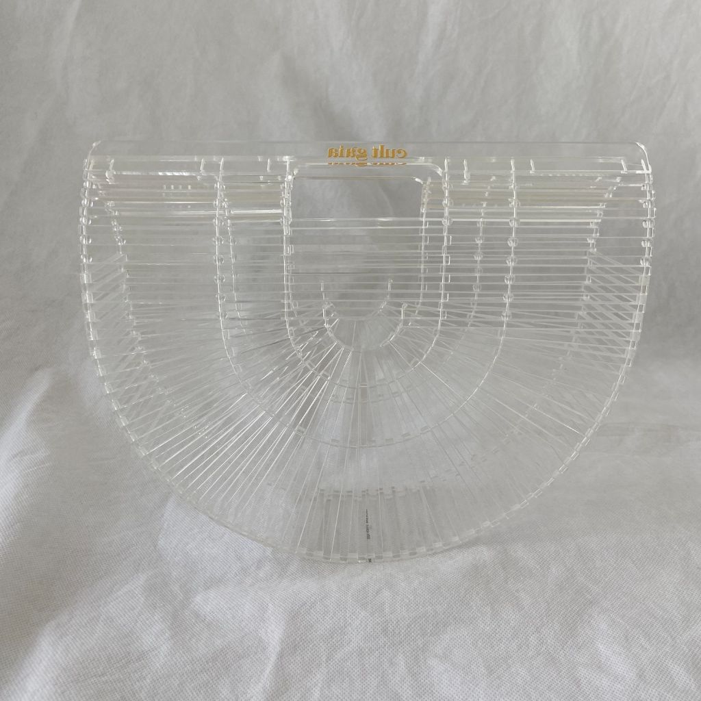 Cult Gaia crystal clear Plexi clutch