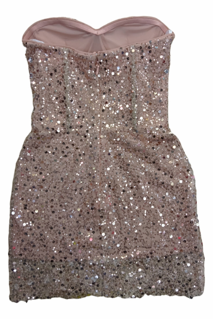 loveedsTM-New style tube top dazzling dress-vx