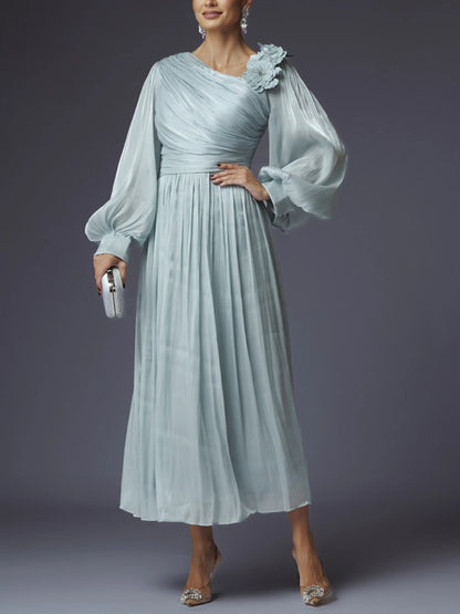 Double Chiffon Temperament Dress