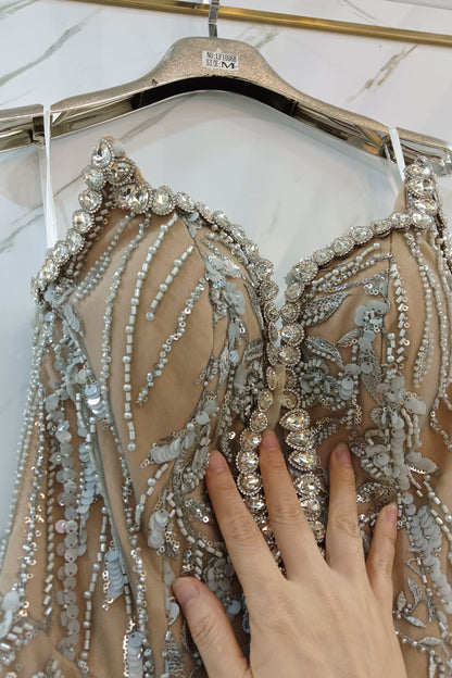 loveedsTM-Crystal sexy tube top dress-vx