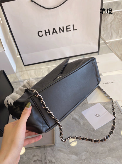 Chanel Satin Timeless single flap bag