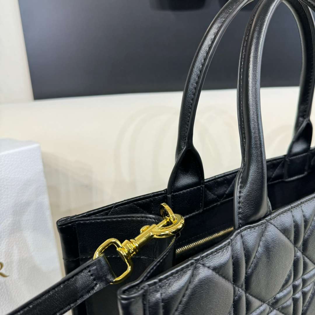 THE DIOR BOOK TOTE IN MACROCANNAGE