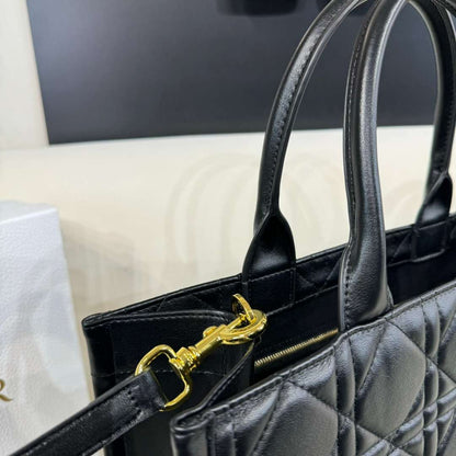 THE DIOR BOOK TOTE IN MACROCANNAGE