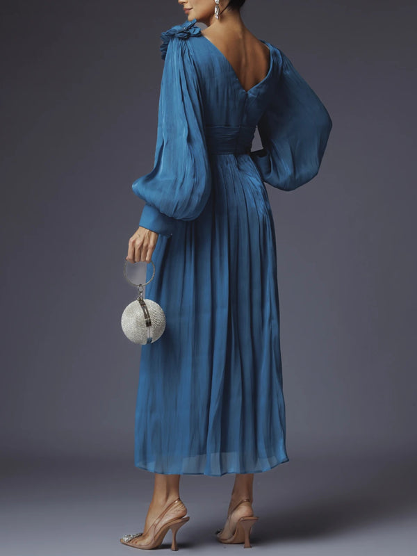 Double Chiffon Temperament Dress