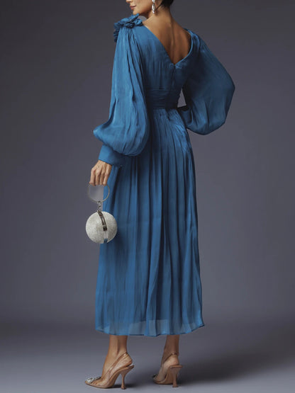 Double Chiffon Temperament Dress