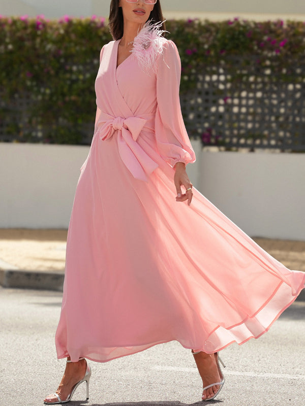 Light And Elegant Chiffon Charm Women's Dress