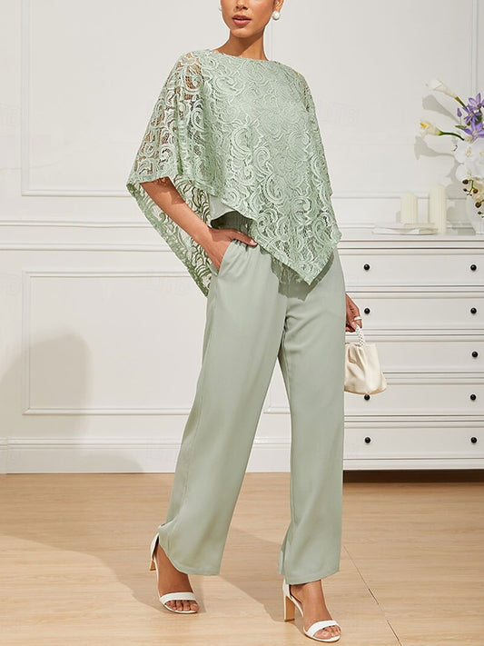 Irregular Lace Temperament Women's Suit