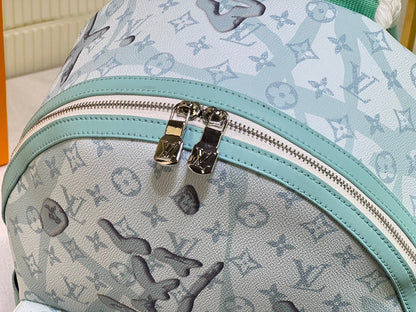 LOUIS VUITTON DISCOVERY BACKPACK CRYSTAL BLUE