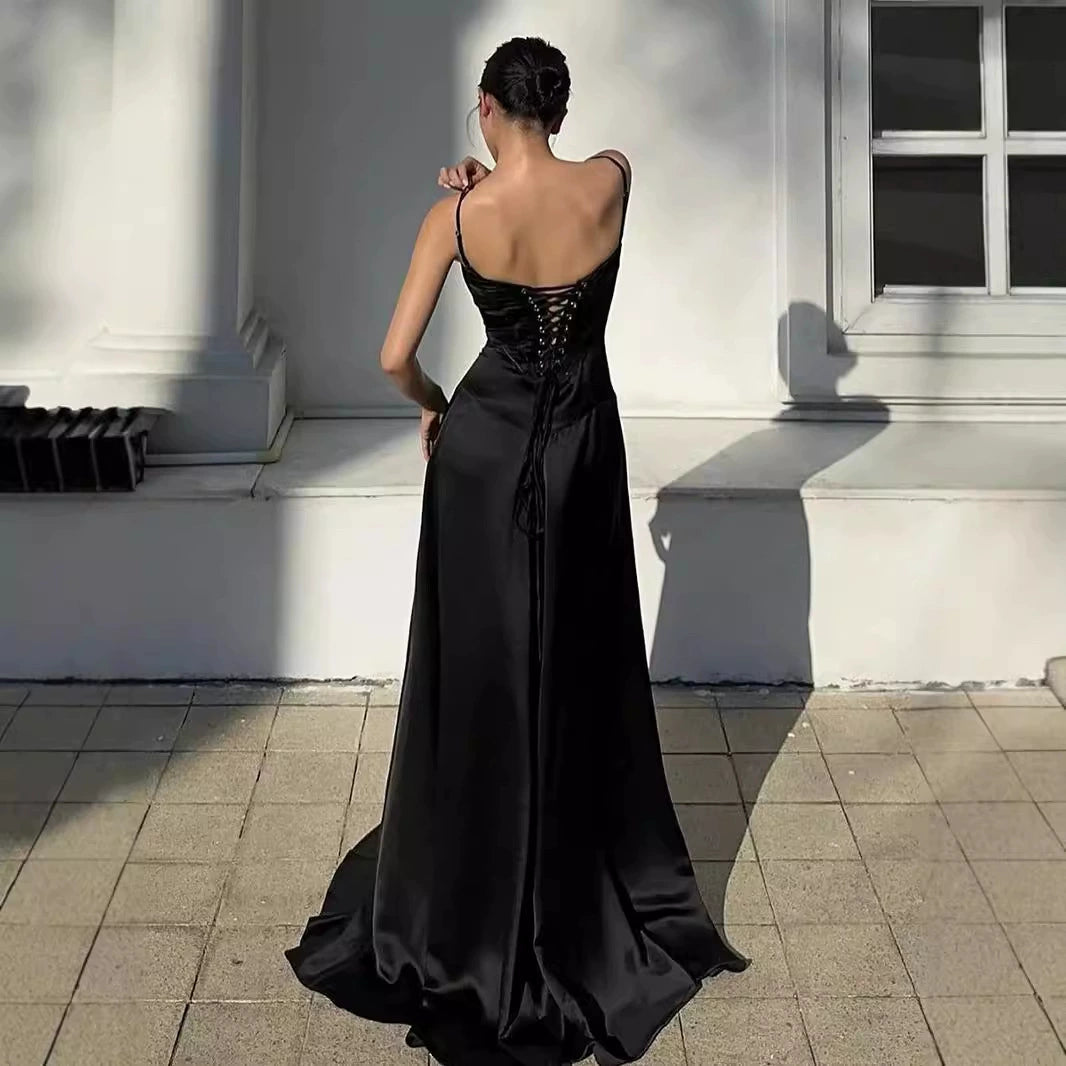 loveedsTM-Sexy strapless backless evening dress