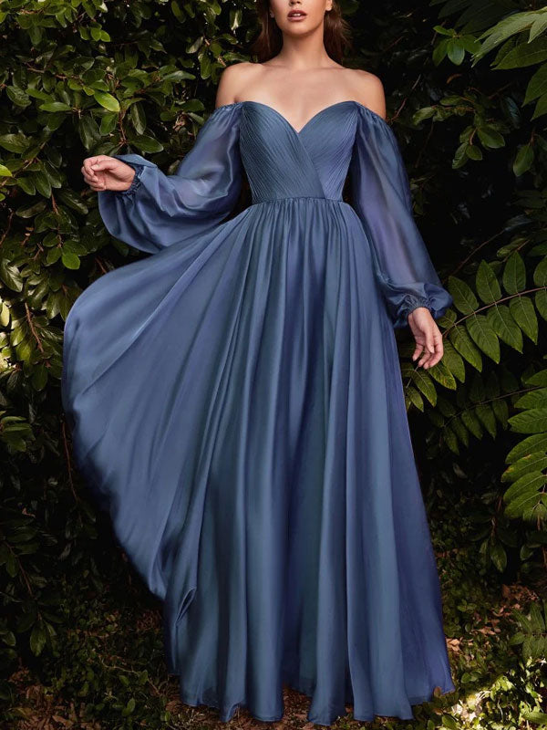 Smocked Airy Chiffon Jungle Collection Women's Dress