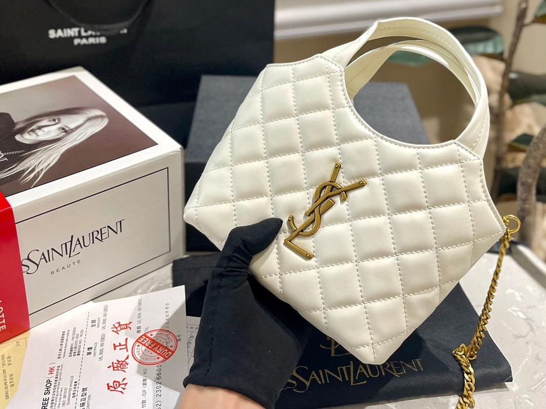 SAINT LAURENT YSL WOMEN ICARE MAXI SHOPPING BAG