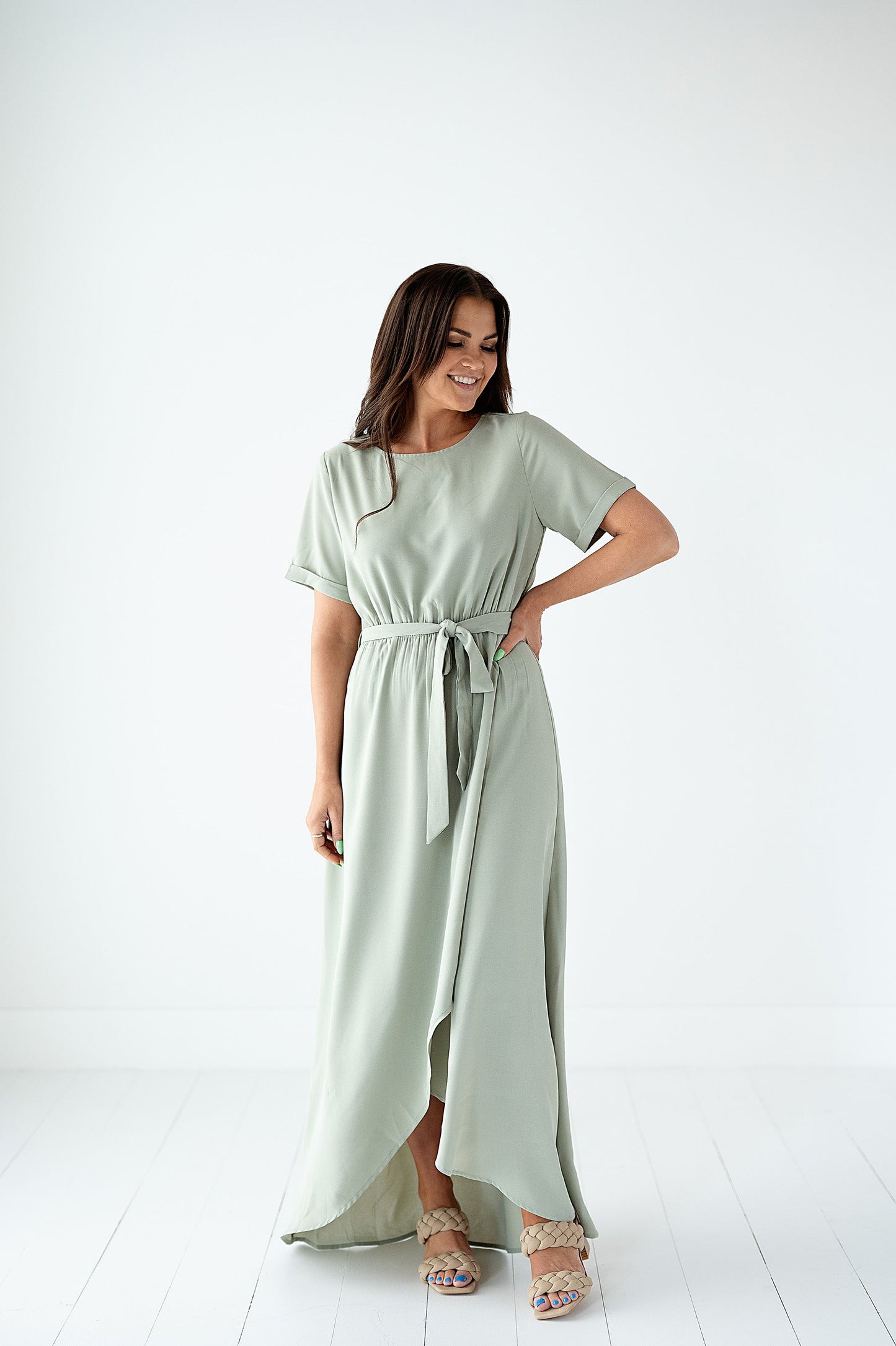 loveedsTM-Cambria Dress in Sage